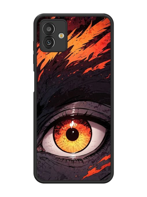 Inferno Gaze Glossy Soft Edge Case for Samsung Galaxy M13 (5G)