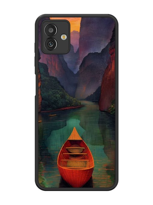 Serene Passage Glossy Soft Edge Case for Samsung Galaxy M13 (5G) Chachhi