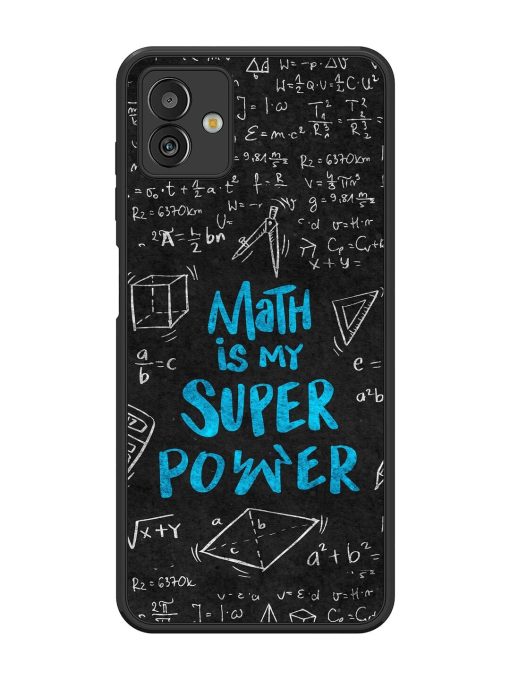 Math Magic Glossy Soft Edge Case for Samsung Galaxy M13 (5G) Chachhi