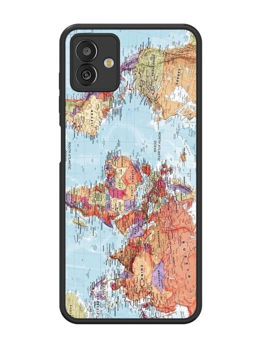 Our Blue Marble Glossy Soft Edge Case for Samsung Galaxy M13 (5G) Chachhi