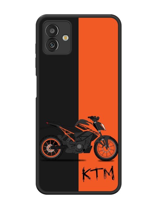 Orange Beast Glossy Soft Edge Case for Samsung Galaxy M13 (5G) Chachhi