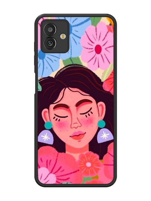 Blooming Serenity Glossy Soft Edge Case for Samsung Galaxy M13 (5G) Chachhi