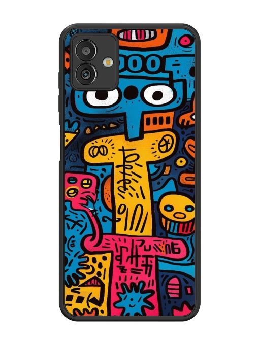 Doodletopia Glossy Soft Edge Case for Samsung Galaxy M13 (5G) Chachhi