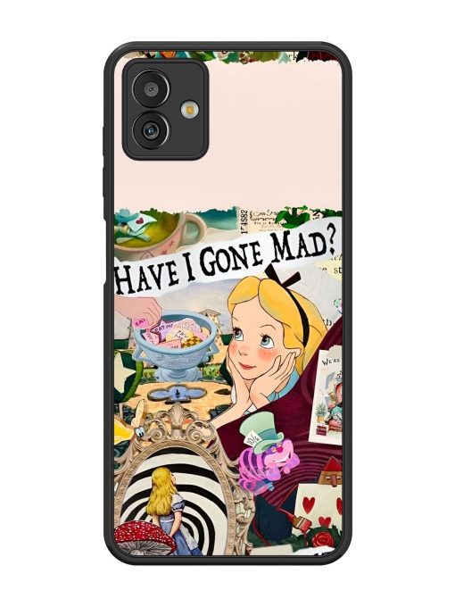 Mad Hatter'S Collage Glossy Soft Edge Case for Samsung Galaxy M13 (5G)