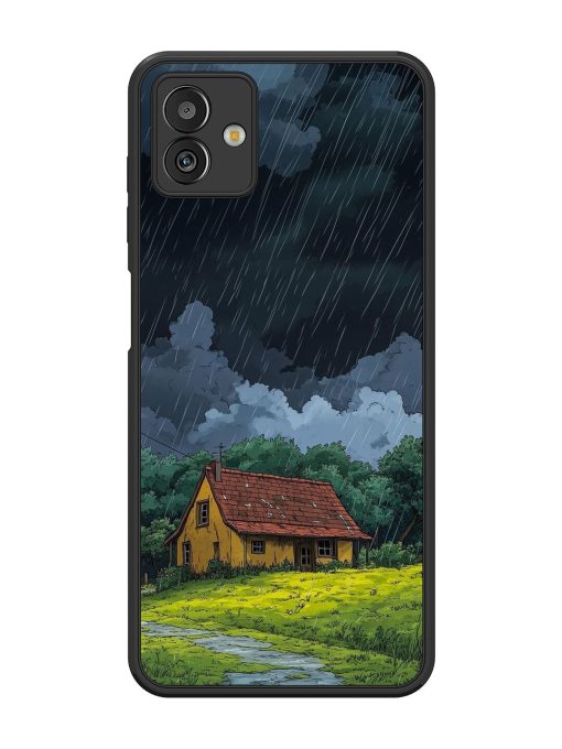 Rainy Day Retreat Glossy Soft Edge Case for Samsung Galaxy M13 (5G)