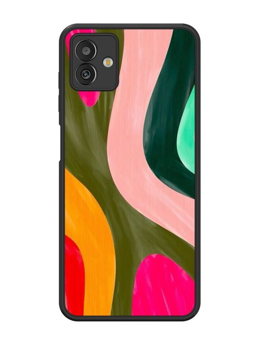 Wavy Wonder Glossy Soft Edge Case for Samsung Galaxy M13 (5G) Chachhi