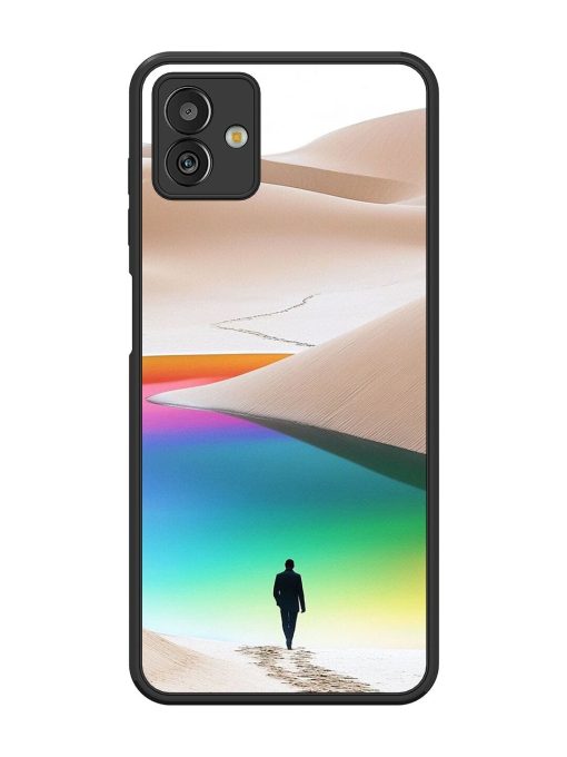 Desert Dreams Glossy Soft Edge Case for Samsung Galaxy M13 (5G) Chachhi