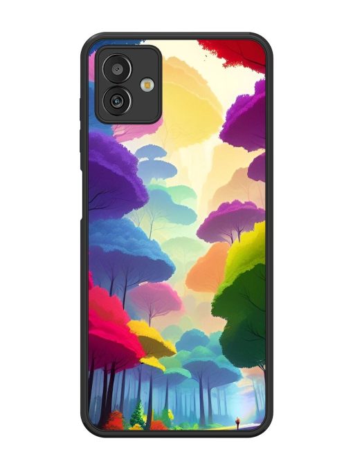 Rainbow Road Glossy Soft Edge Case for Samsung Galaxy M13 (5G) Chachhi