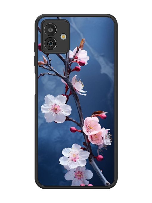 Delicate Blossoms Glossy Soft Edge Case for Samsung Galaxy M13 (5G) Chachhi