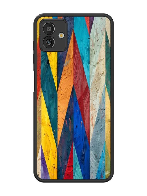 Abstract Tapestry Glossy Soft Edge Case for Samsung Galaxy M13 (5G) Chachhi