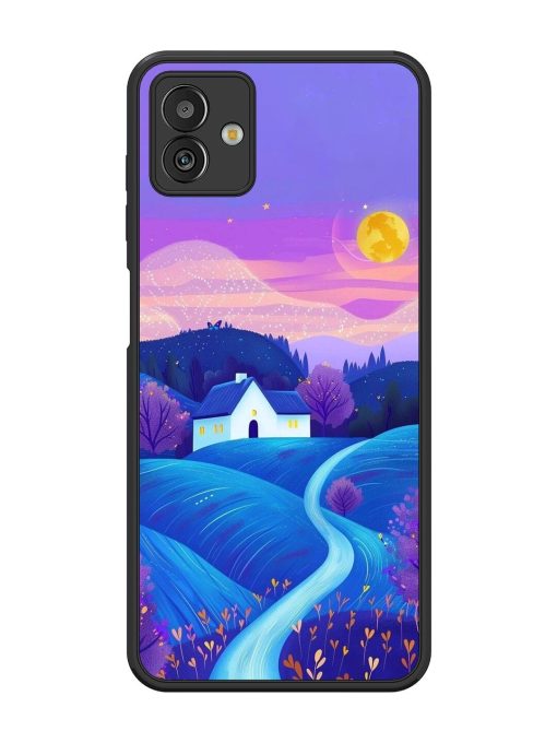 Moonlit Meadow Glossy Soft Edge Case for Samsung Galaxy M13 (5G) Chachhi