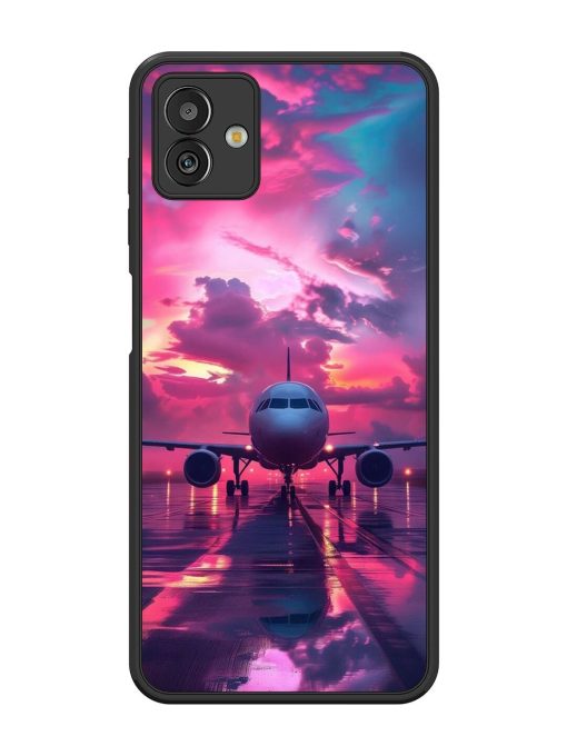 Neon Runway Glossy Soft Edge Case for Samsung Galaxy M13 (5G) Chachhi