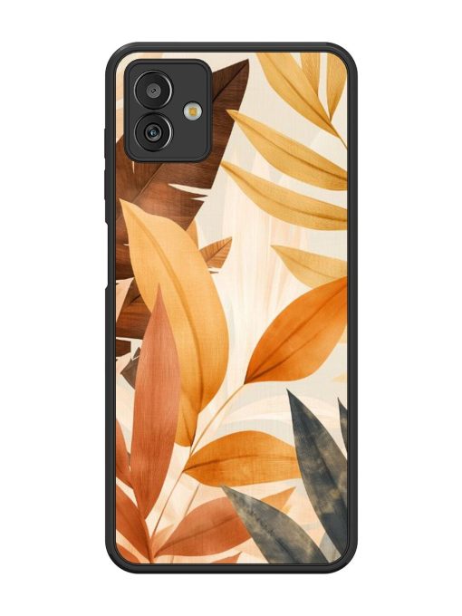 Earthy Elegance Glossy Soft Edge Case for Samsung Galaxy M13 (5G) Chachhi