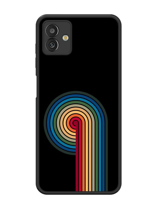 Rainbow Ripple Glossy Soft Edge Case for Samsung Galaxy M13 (5G)