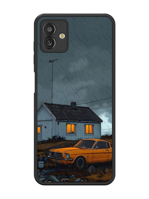 Rainy Day Retreat Glossy Soft Edge Case for Samsung Galaxy M13 (5G) Chachhi