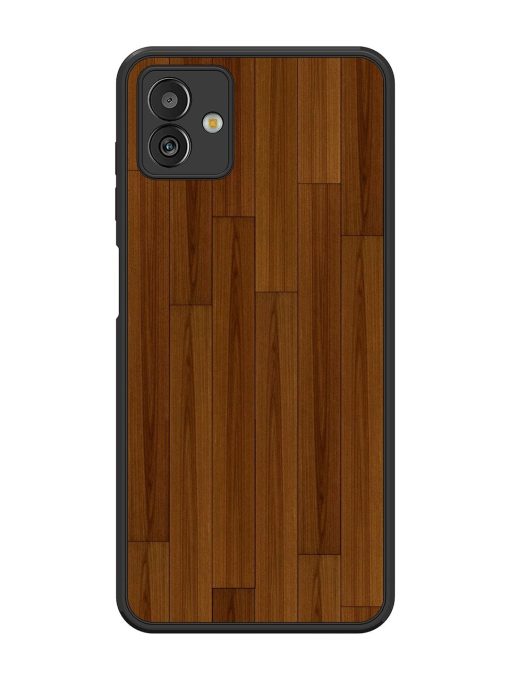 Warm Woodgrain Glossy Soft Edge Case for Samsung Galaxy M13 (5G)