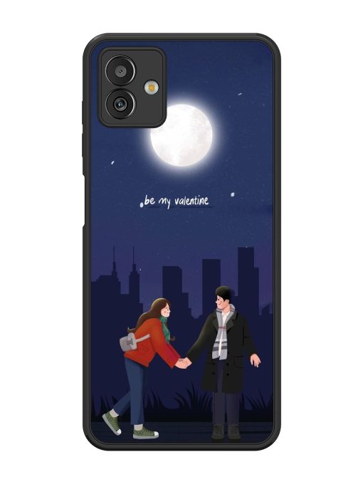 Moonlight Proposal Glossy Soft Edge Case for Samsung Galaxy M13 (5G) Chachhi