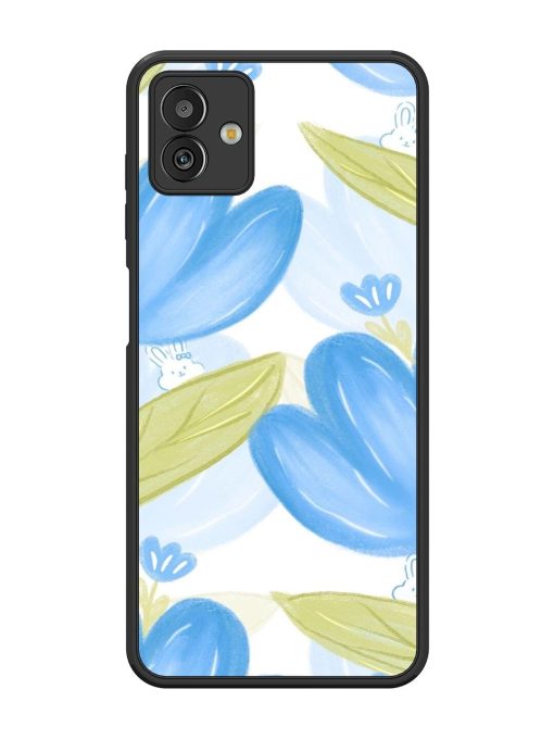 Bunny'S Blue Garden Glossy Soft Edge Case for Samsung Galaxy M13 (5G) Chachhi