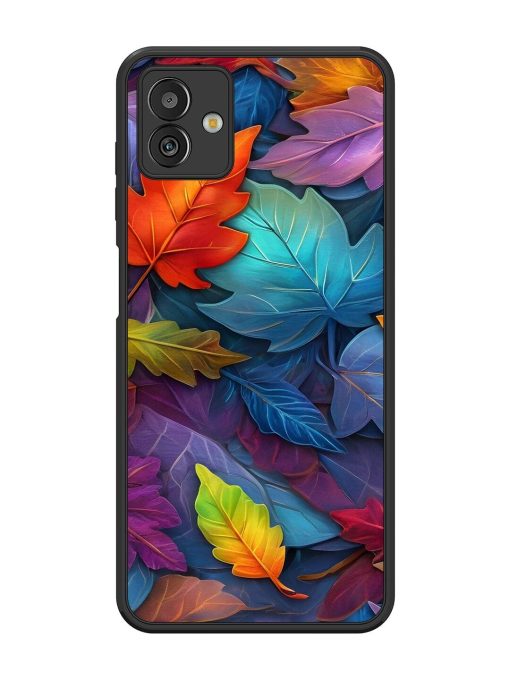 Autumn'S Embrace Glossy Soft Edge Case for Samsung Galaxy M13 (5G) Chachhi