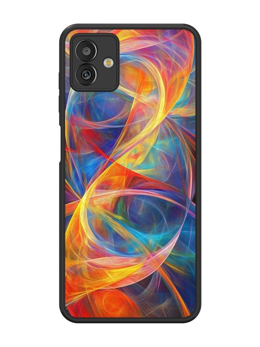 Cosmic Currents Glossy Soft Edge Case for Samsung Galaxy M13 (5G)