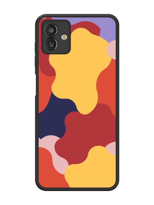 Gooey Color Chaos Glossy Soft Edge Case for Samsung Galaxy M13 (5G) Chachhi