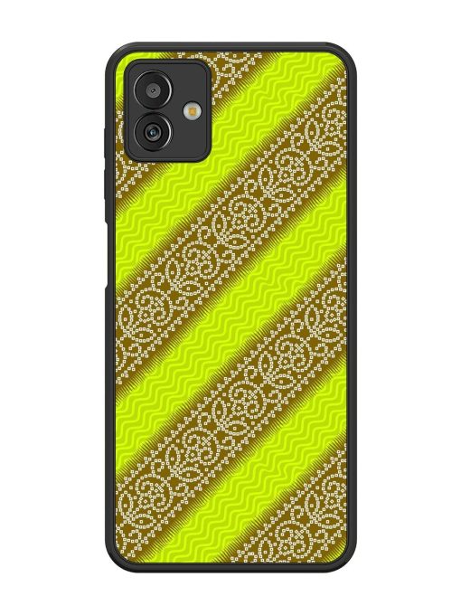 Golden Bandana Bliss Glossy Soft Edge Case for Samsung Galaxy M13 (5G) Chachhi