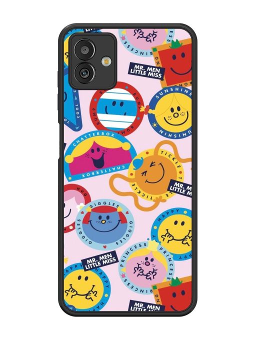 Whimsical Mr. Men & Little Miss Glossy Soft Edge Case for Samsung Galaxy M13 (5G) Chachhi