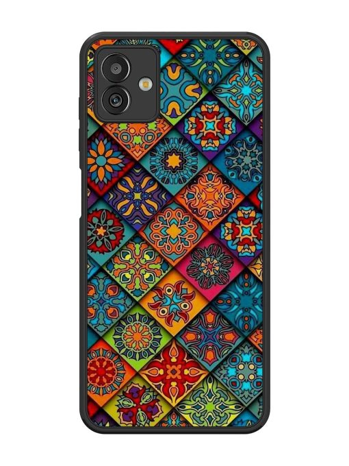 Patchwork Mandala Mosaic Glossy Soft Edge Case for Samsung Galaxy M13 (5G) Chachhi