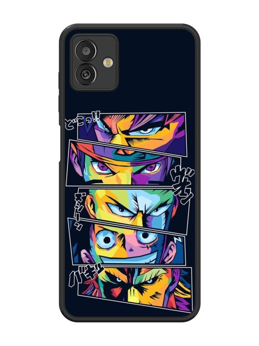 One Piece Powerhouse Glossy Soft Edge Case for Samsung Galaxy M13 (5G) Chachhi