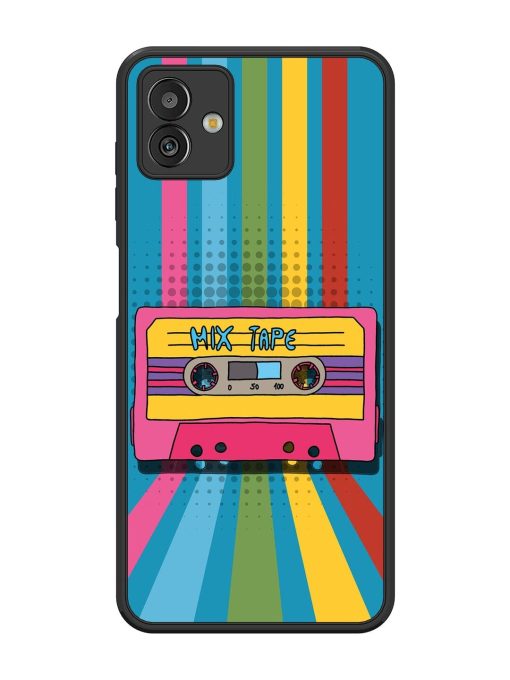 Retro Cassette Tapes Glossy Soft Edge Case for Samsung Galaxy M13 (5G) Chachhi