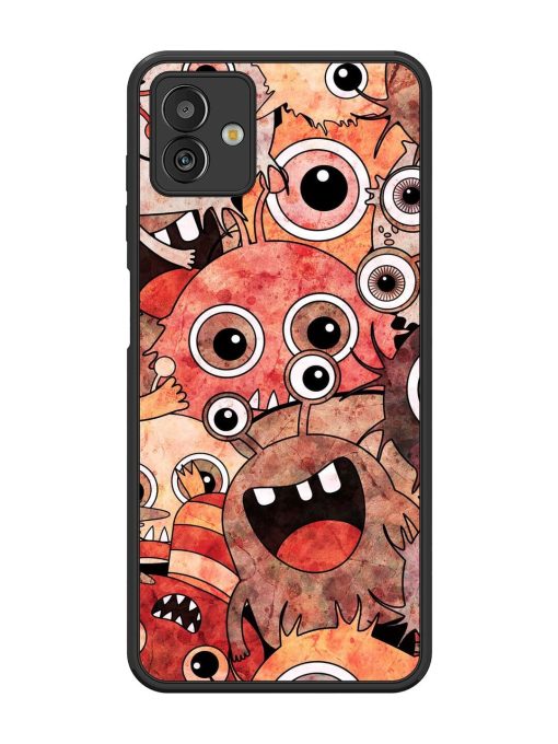 Monster Mash Glossy Soft Edge Case for Samsung Galaxy M13 (5G) Chachhi