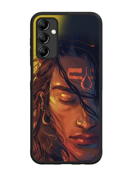 Tranquil Shiva Glossy Soft Edge Case for Samsung Galaxy M14 (5G) Chachhi