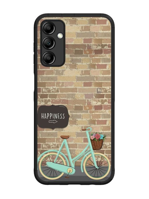 Pedaling Towards Happiness Glossy Soft Edge Case for Samsung Galaxy M14 (5G) Chachhi