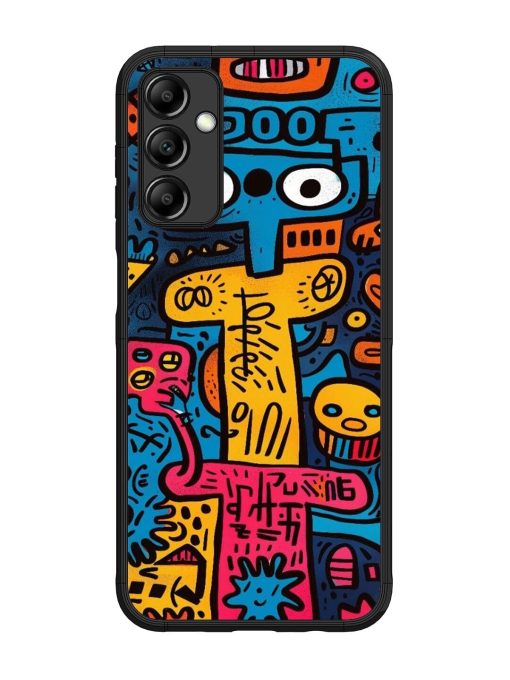 Doodletopia Glossy Soft Edge Case for Samsung Galaxy M14 (5G)
