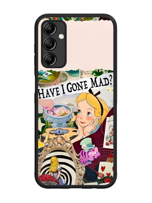 Mad Hatter'S Collage Glossy Soft Edge Case for Samsung Galaxy M14 (5G) Chachhi