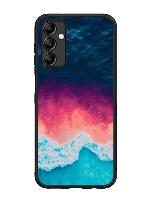 Where The Ocean Meets The Sky Glossy Soft Edge Case for Samsung Galaxy M14 (5G)