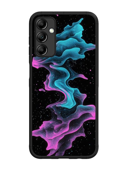 Cosmic Currents Glossy Soft Edge Case for Samsung Galaxy M14 (5G) Chachhi