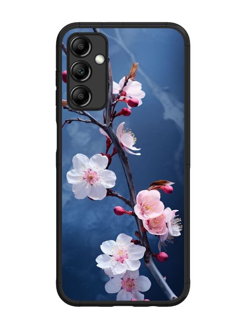 Delicate Blossoms Glossy Soft Edge Case for Samsung Galaxy M14 (5G) Chachhi