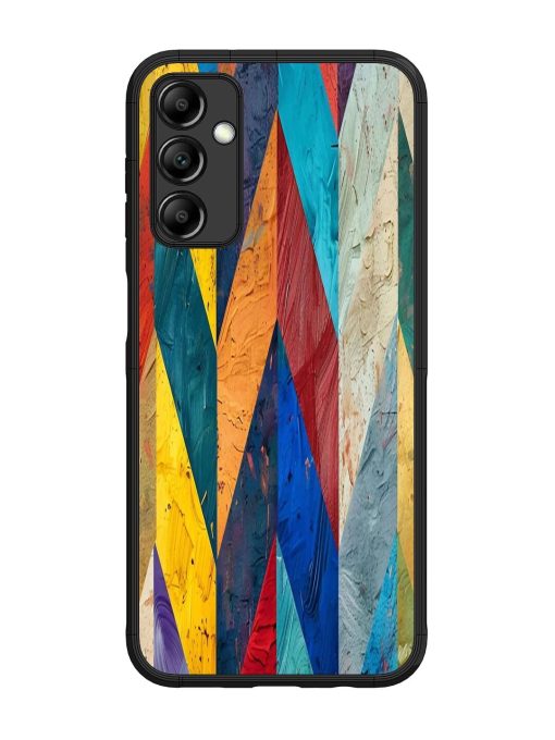 Abstract Tapestry Glossy Soft Edge Case for Samsung Galaxy M14 (5G) Chachhi