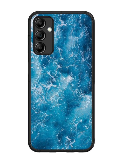 Oceanic Abyss Glossy Soft Edge Case for Samsung Galaxy M14 (5G) Chachhi