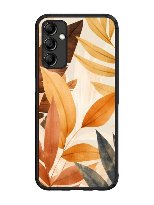 Earthy Elegance Glossy Soft Edge Case for Samsung Galaxy M14 (5G) Chachhi