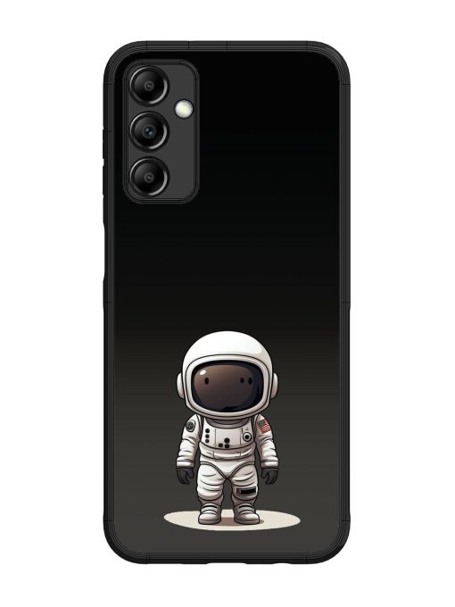 Neon Astronaut Glossy Soft Edge Case for Samsung Galaxy M14 (5G) Chachhi