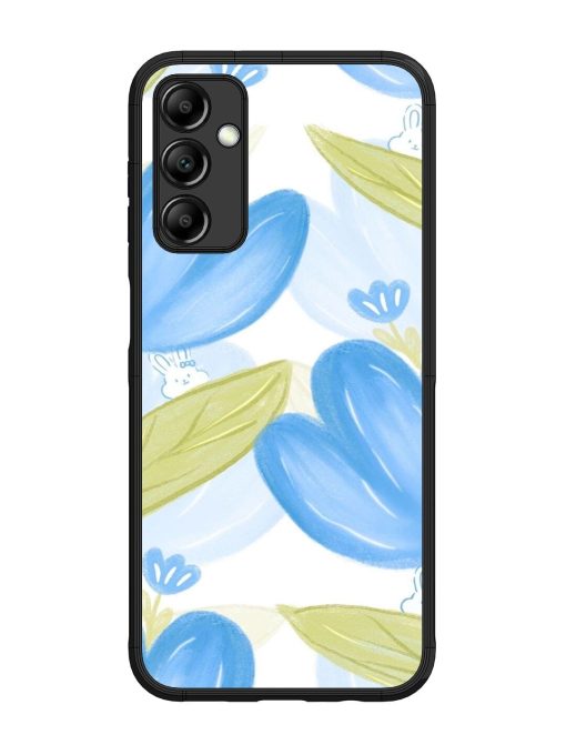 Bunny'S Blue Garden Glossy Soft Edge Case for Samsung Galaxy M14 (5G) Chachhi