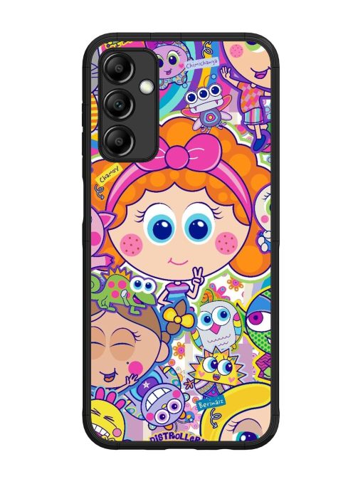 Distroller Friends Glossy Soft Edge Case for Samsung Galaxy M14 (5G)