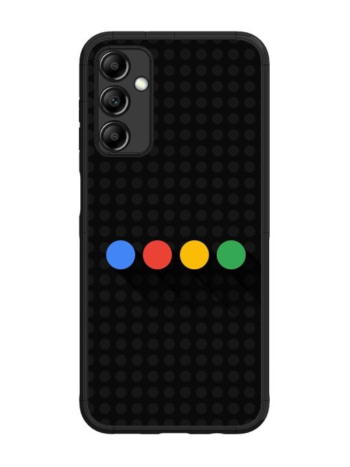 Google Dots Glossy Soft Edge Case for Samsung Galaxy M14 (5G) Chachhi