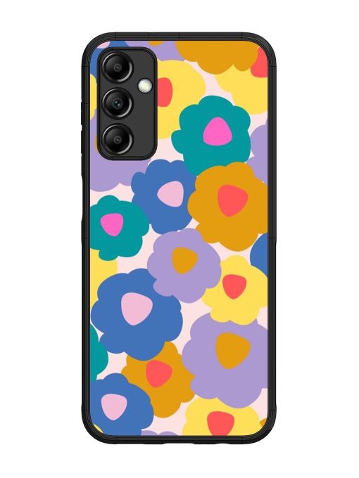 Flower Power Glossy Soft Edge Case for Samsung Galaxy M14 (5G) Chachhi