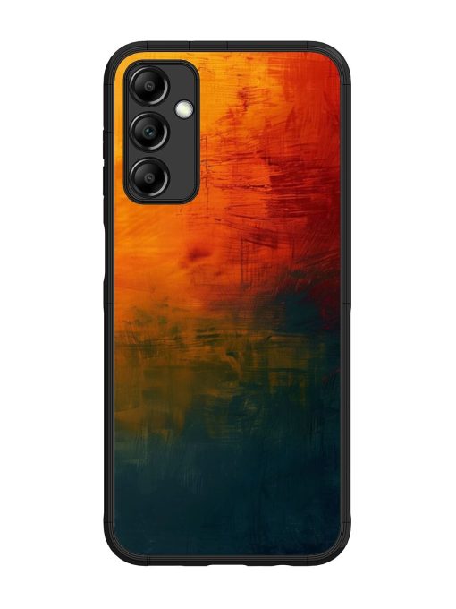 Golden Hour Canvas Glossy Soft Edge Case for Samsung Galaxy M14 (5G)