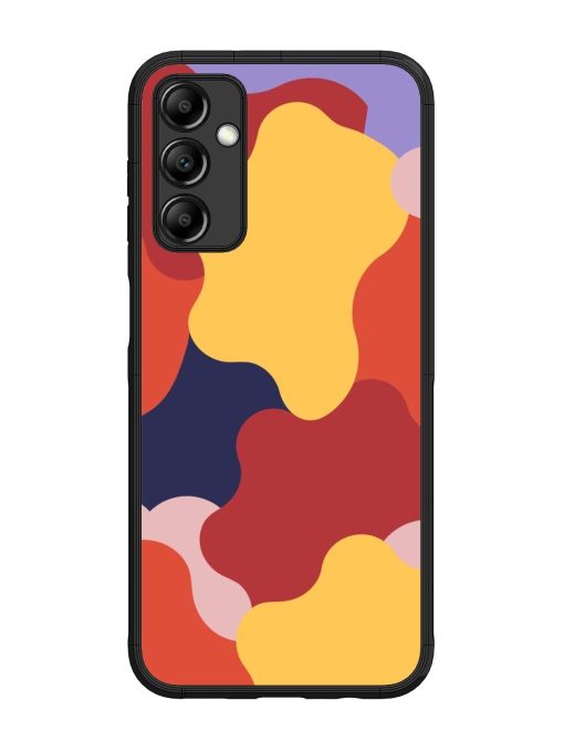 Gooey Color Chaos Glossy Soft Edge Case for Samsung Galaxy M14 (5G) Chachhi