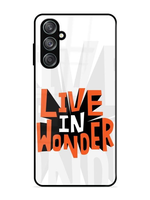 Wonder Burst Glossy Soft Edge Case for Samsung Galaxy M15 (5G) Chachhi