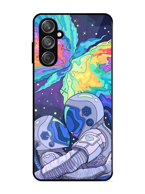 Cosmic Love Glossy Soft Edge Case for Samsung Galaxy M15 (5G) Chachhi